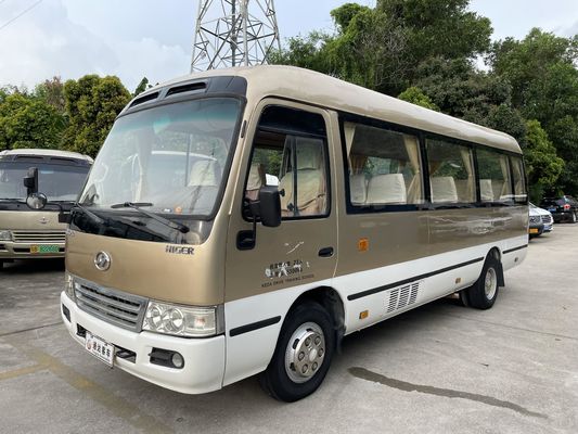 کیفیت  King Long Second Hand Mini Bus 23 Seats Coaster Model Left Hand Drive کارخانه