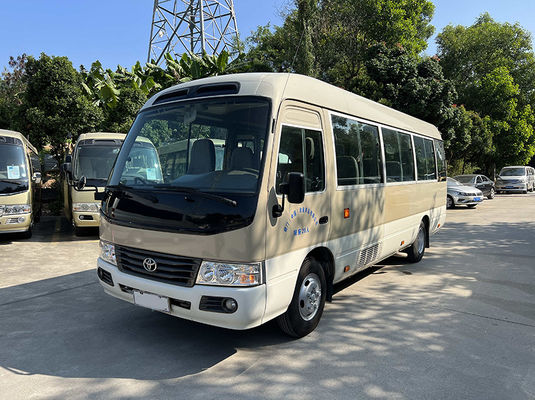 کیفیت  10-23 Seats Used Coster Bus  Manual Transmission With Comfortable Seating کارخانه