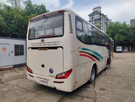 33 صندلی استفاده شده King Long Coaches XMQ استفاده شده اتوبوس های راننده چپ دست