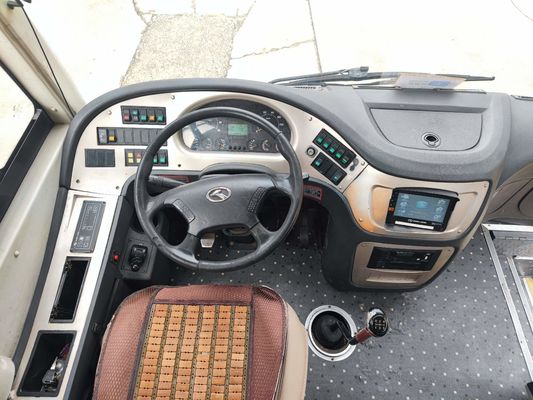 33 صندلی استفاده شده King Long Coaches XMQ استفاده شده اتوبوس های راننده چپ دست