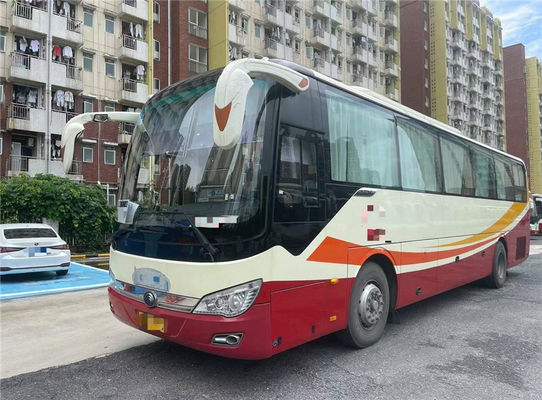 46 صندلی اتوبوس های یوتونگ استفاده شده یورو 5 دیزل انتقال دستی اتوبوس استفاده شده