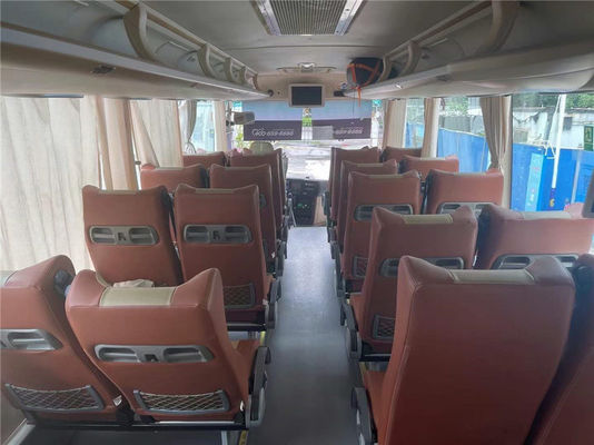 46 صندلی اتوبوس های استفاده شده یورو 5 دیزل دستی انتقال اتوبوس های استفاده شده