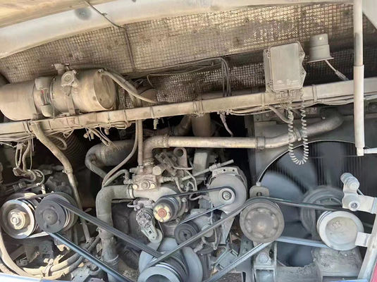 اتوبوس های دست دوم با دوام 47 صندلی LHD اتوبوس توریستی دست دوم با 2 درب