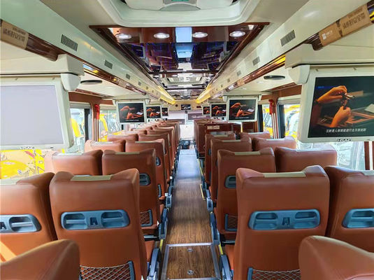 اتوبوس دوم دستي 51 نفره، اتوبوس يورو 5 LHD ديزل اتوبوس سياحي استفاده شده