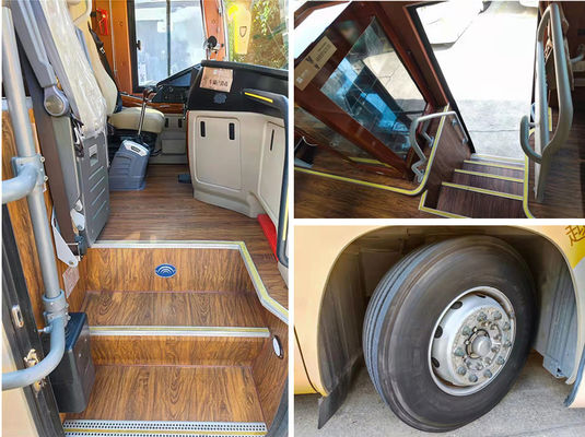 اتوبوس دوم دستي 51 نفره، اتوبوس يورو 5 LHD ديزل اتوبوس سياحي استفاده شده