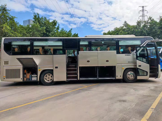 2017 Yutong 46 صندلی استفاده شده کوچ های لوکس یورو 5 رانش چپ دست دیزل