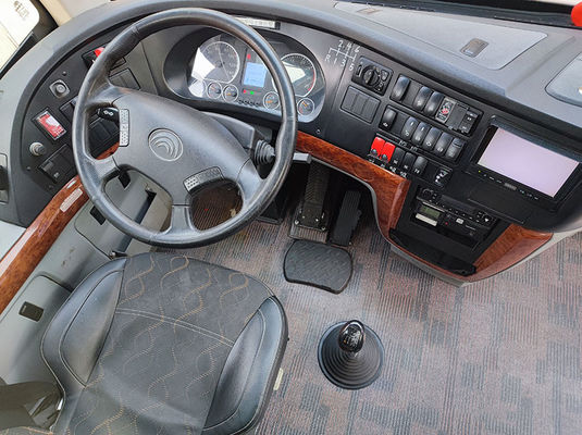 اتوبوس های استفاده شده رنگ صورتی لوکس یورو 5 LHD اتوبوس های استفاده شده دیزل برای فروش