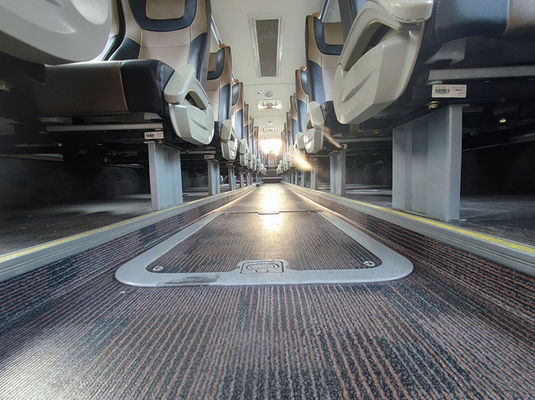 اتوبوس های استفاده شده رنگ صورتی لوکس یورو 5 LHD اتوبوس های استفاده شده دیزل برای فروش