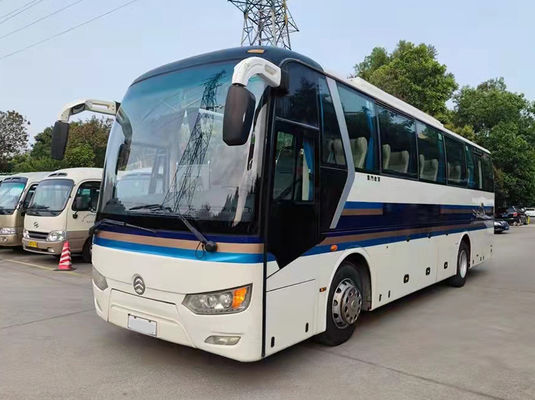 2 درب استفاده شده رانش چپ دست اتوبوس دیزل 47 صندلی استفاده شده اتوبوس مسافربری