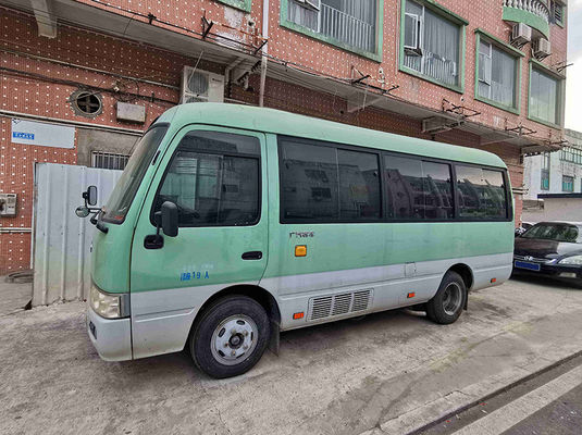 15-23 صندلی استفاده شده Mini Coach LHD Euro 3 اتوبوس مسافربری دست دوم