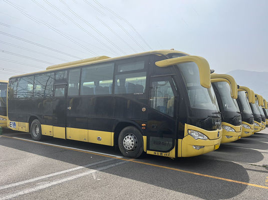 35-50 صندلی استفاده شده اتوبوس الکتریکی 150kw اتوماتیک FTTB100 دست دوم 35 صندلی اتوبوس