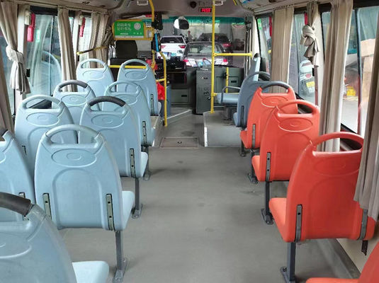44 صندلی 25 صندلی استفاده شده اتوبوس 150 کیلووات اتوماتیک فرمان چپ اتوبوس برقی