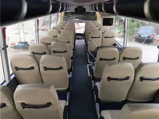اتوبوس مسافربری استفاده شده با موتور یوکای 47 صندلی با گیرنده دستی اتوبوس شهری استفاده شده