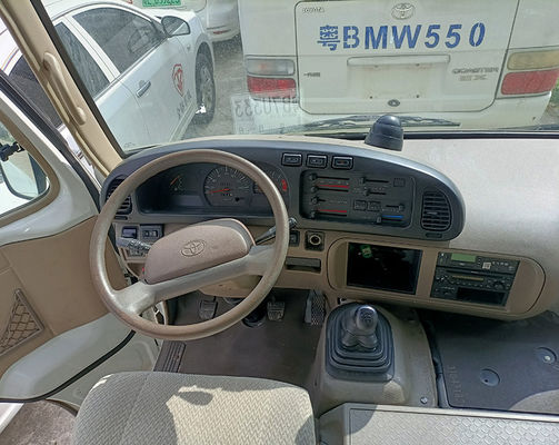 اتوبوس مورد استفاده با استاندارد انتشار یورو 3 با موقعیت فرمان LHD موتور بنزین