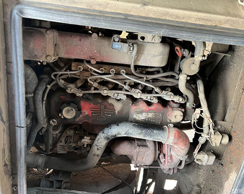 GAC 19 صندلی استفاده شده اتوبوس کوستر 6 متر LHD یورو 3 موتور دیزل 127hp استفاده شده مینی اتوبوس