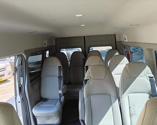 فورد ترانسيت 11 صندلي استفاده شده Hiace وانت تجارتي LHD 140hp موتور دیزل 103kw