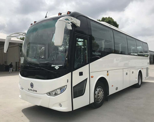 اتوبوس اتوبوس دست دوم با ظرفیت 8300 میلی لیتر ShenLong 10m 36seats SLK6102 RHD اتوبوس CNG