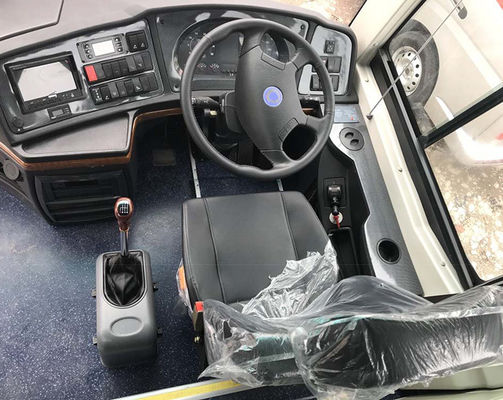 اتوبوس اتوبوس دست دوم با ظرفیت 8300 میلی لیتر ShenLong 10m 36seats SLK6102 RHD اتوبوس CNG