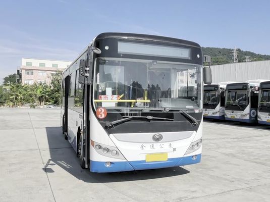 اتوبوس ترانزیتی یوتونگ اتوبوس شهری الکتریکی 20-40 صندلی با انتقال خودکار اتوبوس عمومی LHD