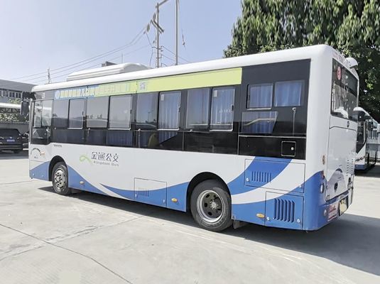 اتوبوس ترانزیتی یوتونگ اتوبوس شهری الکتریکی 20-40 صندلی با انتقال خودکار اتوبوس عمومی LHD