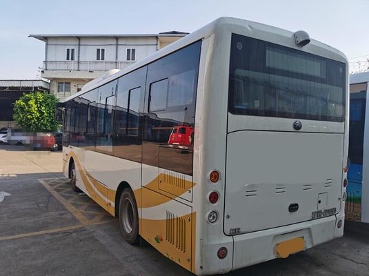 اتوبوس شهری الکتریکی Yutong 22-53seats اتوبوس عمومی با انتقال اتوماتیک اتوبوس ترانزیتی LHD
