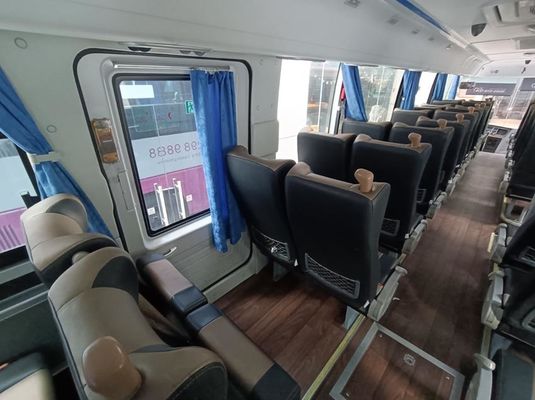 اتوبوس 50 صندلی اتوبوس مربی استفاده شده با موتور دیزل 220 کیلووات