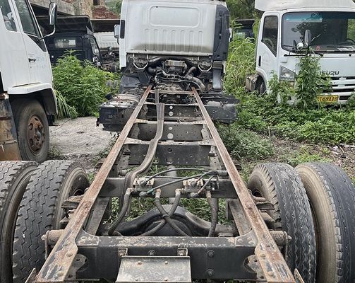 کامیون مورد استفاده ایزو ایلف 600p کامیون باربری 4KH1 موتور دیزل و بدن سفید