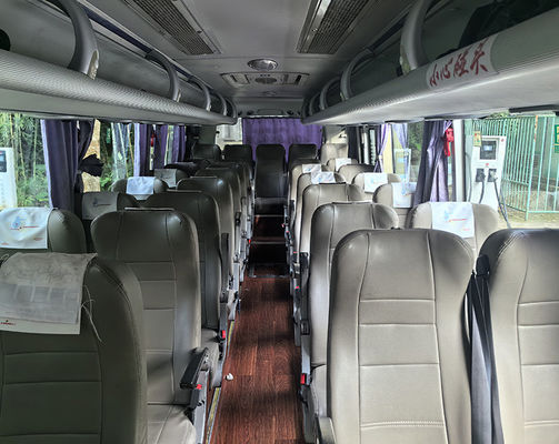 اتوبوس برقی استفاده شده با موتور YTM280-CV4-H، اتوبوس 33 صندلی، اتوبوس توریستی دست دوم