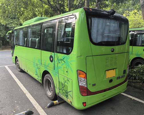 اتوبوس برقی استفاده شده با موتور YTM280-CV4-H، اتوبوس 33 صندلی، اتوبوس توریستی دست دوم