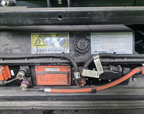 اتوبوس برقی استفاده شده با موتور YTM280-CV4-H، اتوبوس 33 صندلی، اتوبوس توریستی دست دوم