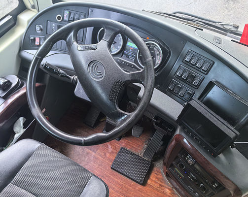 اتوبوس برقی استفاده شده با موتور YTM280-CV4-H، اتوبوس 33 صندلی، اتوبوس توریستی دست دوم