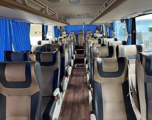 اتوبوس الکتریکی استفاده شده 34 صندلی 100KWh اتوبوس الکتریکی G.V.W 14200kg اتوبوس استفاده شده