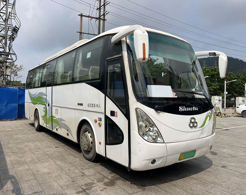 اتوبوس الکتریکی استفاده شده اتوبوس EV اتوبوس shuchi 46 صندلی 100 KWh 11m اتوبوس دست دوم اتوبوس های توریستی اتوبوس مسافران