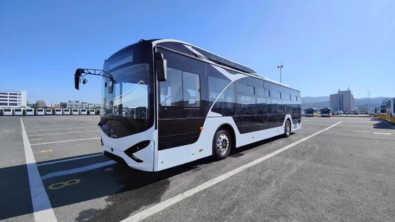 اتوبوس شهری برقی جدید EV 12 متری اتوبوس شهری LHD اتوبوس شهری برقی Zonson