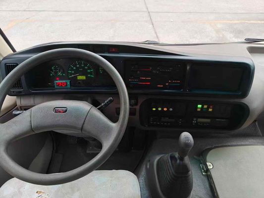 اتوبوس دست دوم کینگ لانگ برای موقعیت فرمان LHD 19 صندلی یوشای 115 اسب بخار ملی IV