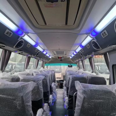 اتوبوس توریستی استفاده شده ShenLong 10m 36-43seats اتوبوس RHD CNG اتوبوس جدید استفاده شده اتوبوس