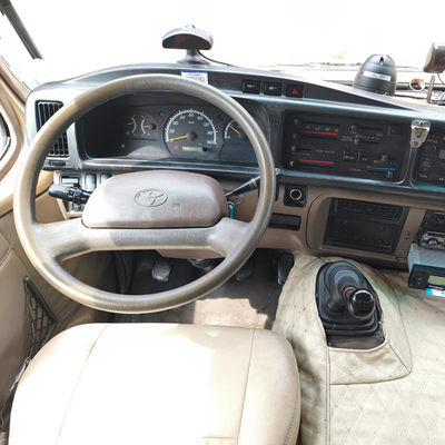 Electric Engine Type Used Commercial Buses with 19 1 Seating Capacity and LHD Steering Position